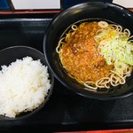 駅そば そば処中山道 - 麻婆蕎麦