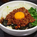 らーめんまぜそば あらし - 台湾まぜそば、大盛、辛め