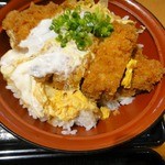 手打ちかつ　山武源 - ロースかつ丼690えん