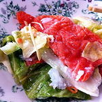 いかやき 福寿草 - サーモン飯寿司
