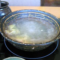 銀座しゃぶ通 マロニエゲート店 - 豚・黒豚しゃぶセット(110g) 1365円 のワンタン