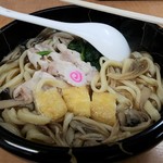 正太郎うどん - きのこはたっぷりと