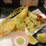 設楽 - 1903海老天盛り合わせ