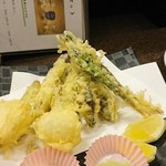 設楽 - 1904天ぷら盛り合わせ