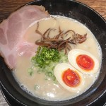 丸鶏 白湯ラーメン 花島商店 - 