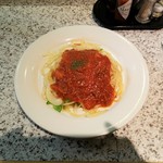 ロビン - 上空から　ミートソース