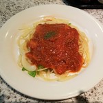 ロビン - 上空から　ミートソース