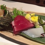海舟 - 生鮪、カンパチ、烏賊、栄螺