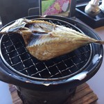 海舟 - お魚炙り状況
