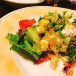 Morinoyakata - 蒸し鶏とモッツァレラチーズのサラダ