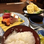 がんこ - お造り天ぷら定食
