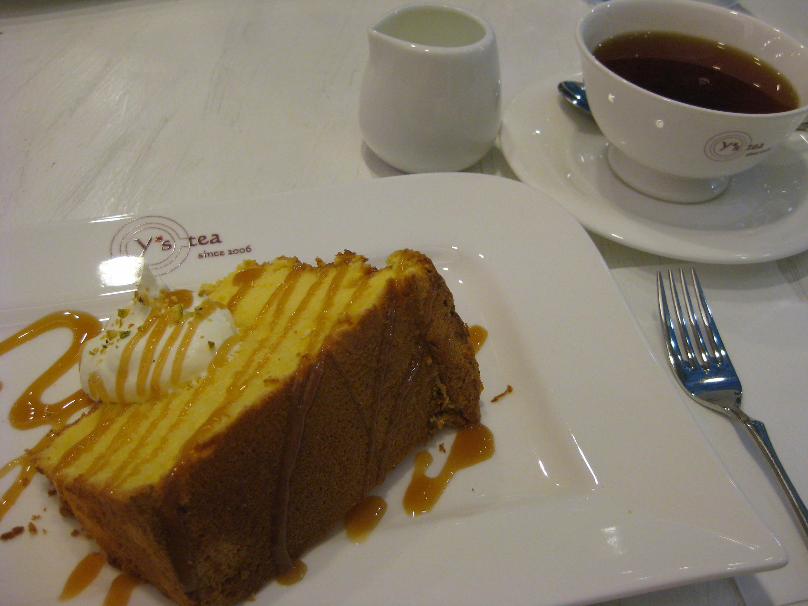 Y's tea room name=