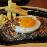びっくりドンキー 上堂店 - エッグバーグ
