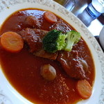 リンデンバウム - ほほ肉のトマトソース