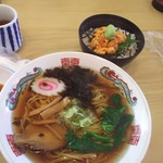 寺泊中央水産 まるなか - ラーメンミニうに丼セット