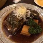 海鮮居酒屋さんせん - 特大黒ムツ煮つけ