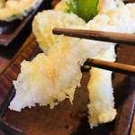 そば草香 - 見てください！この美味しそうな天ぷら✨