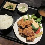 はなの舞 - 唐揚定食(2019/04/26撮影)