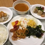 ハタゴイン - 料理写真:600円の朝食バイキング