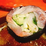 創作Dining Sushi　きくち - シメサバ刺身
