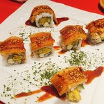 創作Dining Sushi　きくち - 穴子とクリームチーズロール