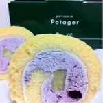 パティスリー ポタジエ - ベジロール お芋とブルーベリー
