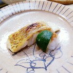 日本橋蛎殻町 すぎた - 千葉竹岡　太刀魚塩焼き