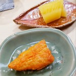 日本橋蛎殻町 すぎた - 淡路　バチコ生干し・数の子味噌漬け