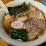 かまや食堂 - 肉そば