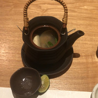 いぶき 東京駅 TEKKO avenue - ２．鶏肉と地蛤の土瓶蒸し