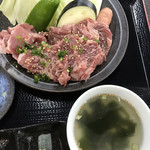 レストラン 肉の蔵 - 2019.4.30  レストラン肉の蔵
            焼肉定食   税込1,000円