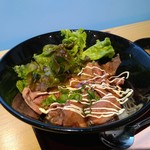 道の駅おふく - 鹿ロースト丼