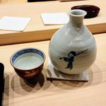 鮨 おおが - 冷酒は醸し人九平次純米大吟醸、山田錦