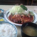 小川食堂 - ロース焼き肉定食