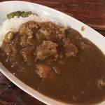 プー横丁 - チキンカレー 大盛り