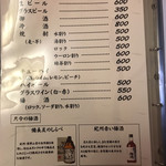 金鯱山 - メニュー