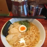 浜堂ラーメン - 煮干そば(平麺)