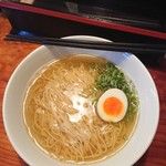 浜堂ラーメン - 海老出汁煮干そば(細麺)
