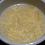 麻担坊 - 石焼麻婆豆腐ご飯(大盛)(900円)～スープ