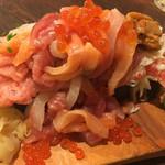 浜焼き海鮮居酒屋 大庄水産 - なかなかのビジュアル！築地以来です、このボリューム。