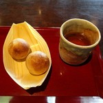 たねや日牟禮茶屋 - たこ焼き⁉