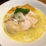 中華そば 先﨑 - 地鶏白湯と雲丹そば