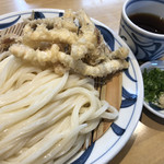 与喜饂飩 - いか天ざるうどん♪ 850円