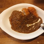 こーちゃん - 2019年4月　かつカレーライスと生ビールセット　1300円