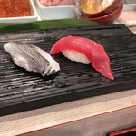 寿司の美登利 - こはだとまぐろ赤身