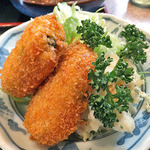 食堂 いちばん - 「日替定食」のコロッケ