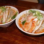 らーめんでぽっと - からし豚そばx2