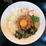 つけ麺・ラーメン フジヤマ55 - 台湾まぜそば(にんにく有り)