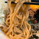 つけ麺・ラーメン フジヤマ55 - 台湾まぜそばの麺