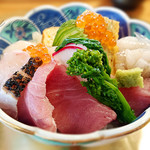 ゆう心 - 海鮮丼 [輝き膳]